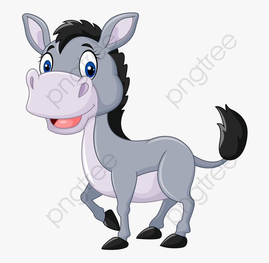 Donkey Cartoon Png - Tail The Donkey Game, Transparent Clipart