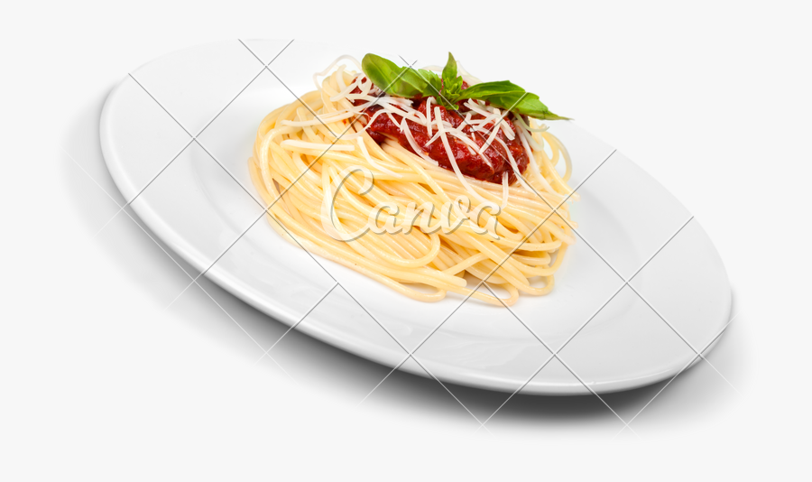 Spaghetti Transparent White Plate - Spaghetti Aglio E Olio, Transparent Clipart