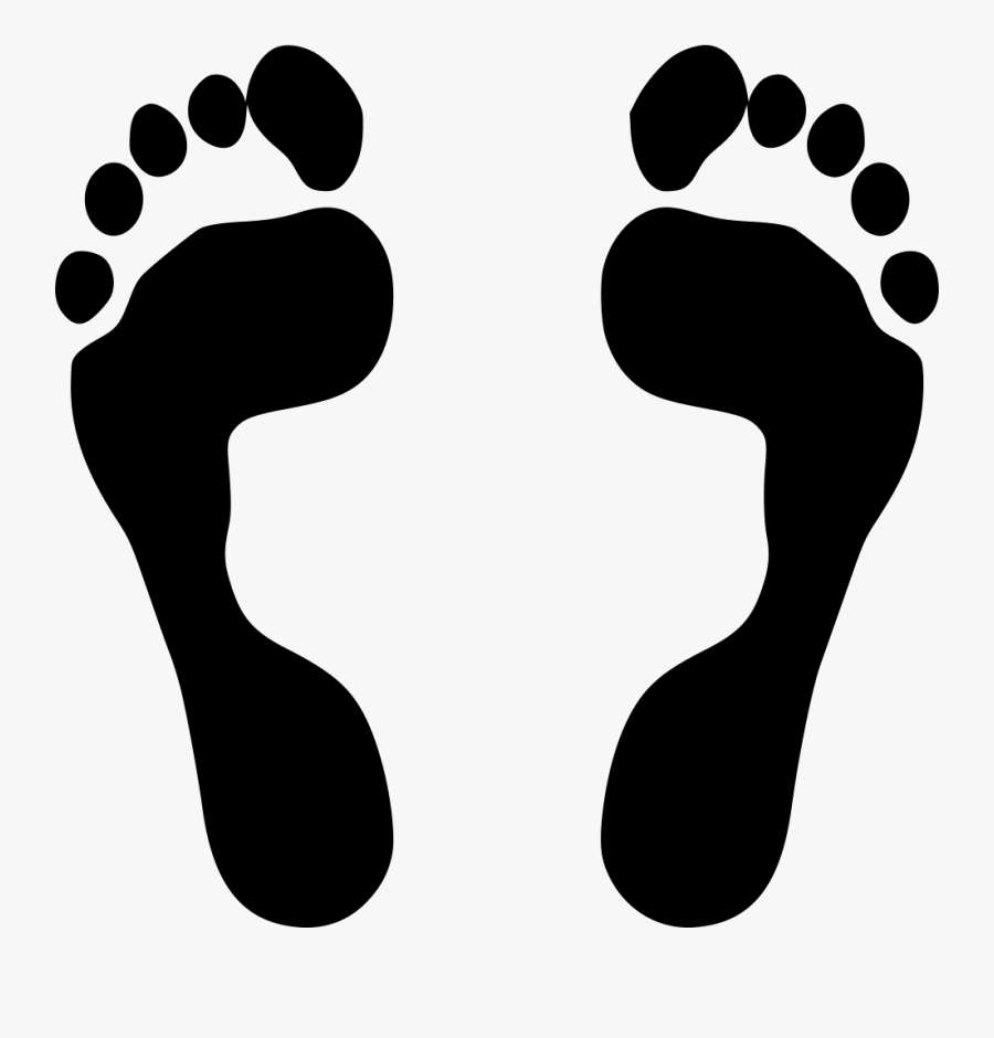 Footprints Svg Png Icon Free Download 548242 Foot Steps - Footprint Png, Transparent Clipart
