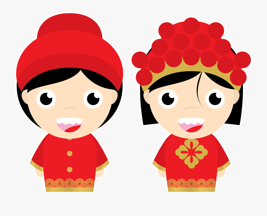 Wedding Icon Vector Chinese, Transparent Clipart