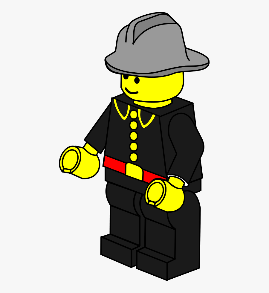 Download Lego Town Fireman Svg Clip Arts - Police And Fireman Clip ...