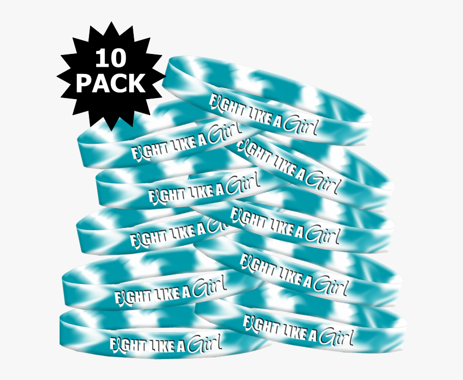 Fight Like A Girl Wristband For Cervical Cancer"
 Title="fight - Fight Like A Girl Cancer Bracelet, Transparent Clipart