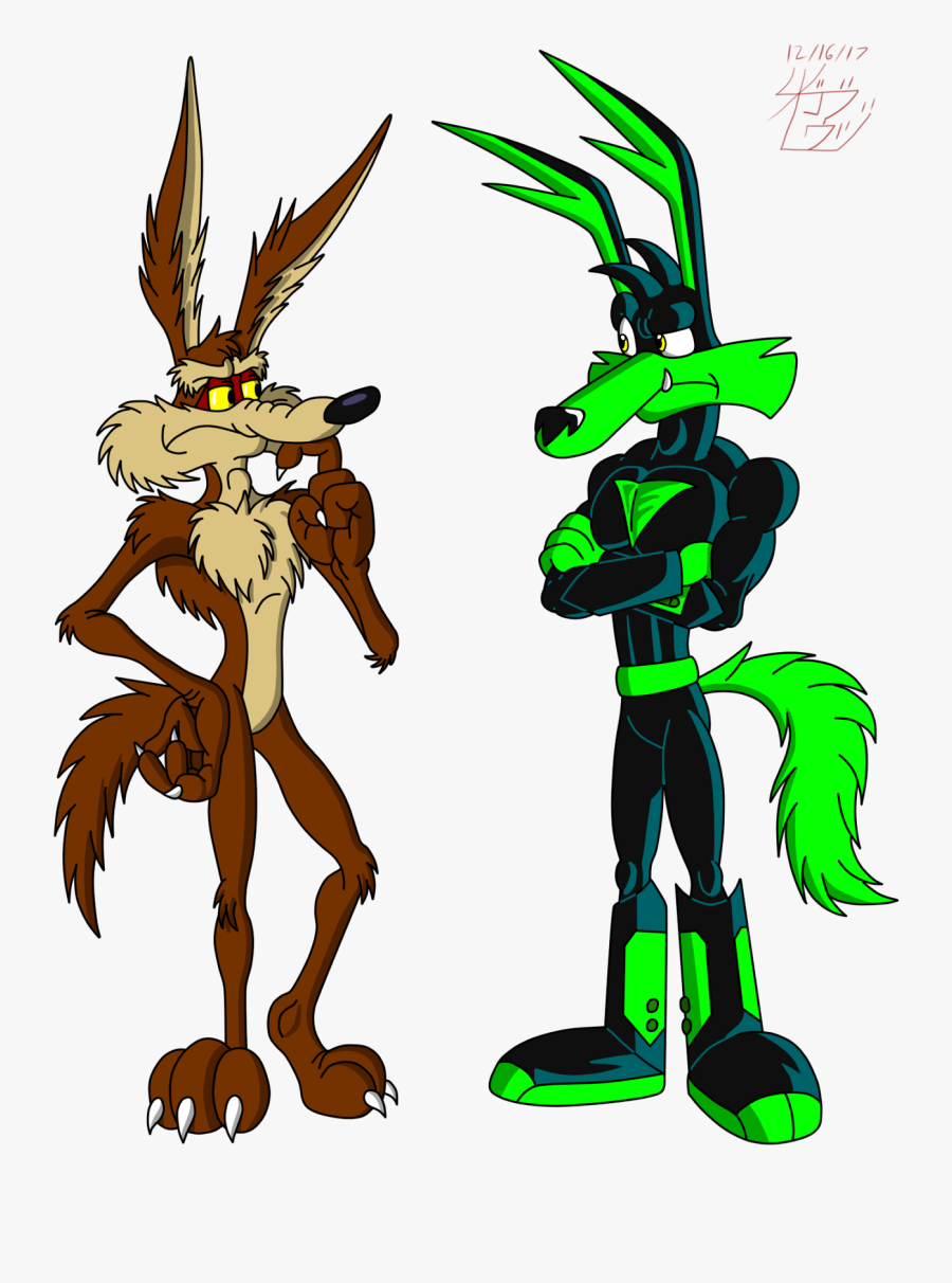 The Present And The Future - Wile Coyote And Tech Art, Transparent Clipart