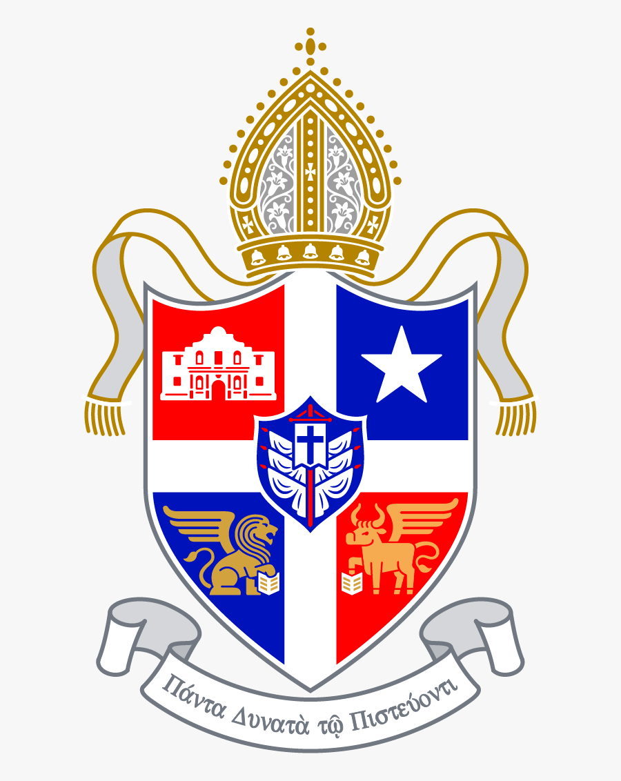 Diocese Of West
 Text Shield - Episcopal Diocese Of West Texas, Transparent Clipart