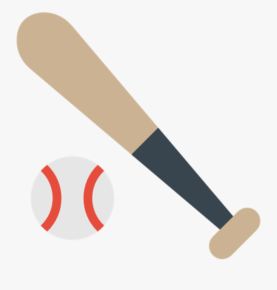Sports Transparent Free For - Baseball Bat Icon Png, Transparent Clipart