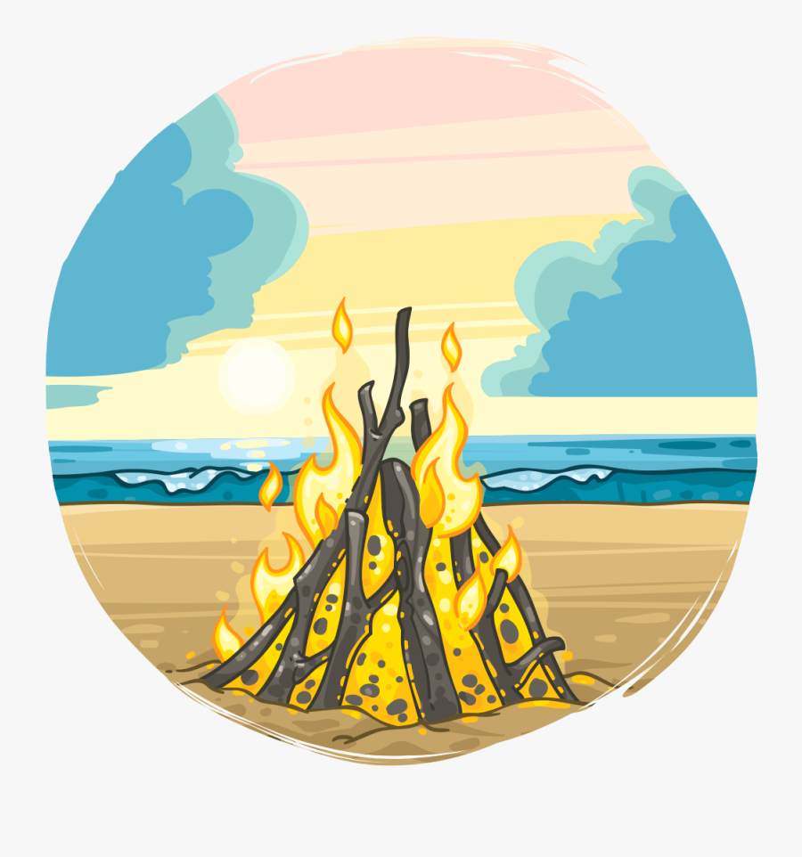 Bonfire Clipart Png Transparent Png , Png Download - Circle, Transparent Clipart