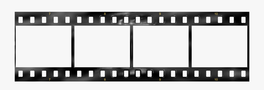 Transparent Film Roll Png - Film Strip Template Png, Transparent Clipart