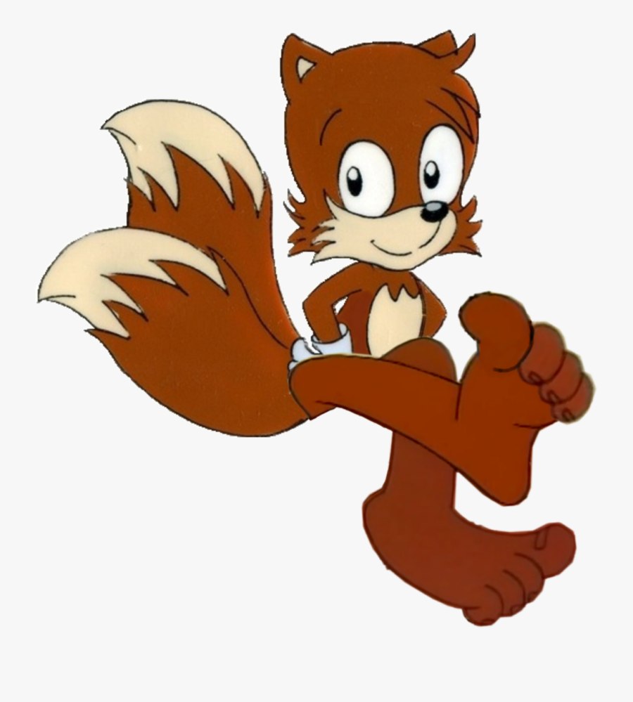 Miles Tails Prower - Adventures Of Sonic The Hedgehog, Transparent Clipart