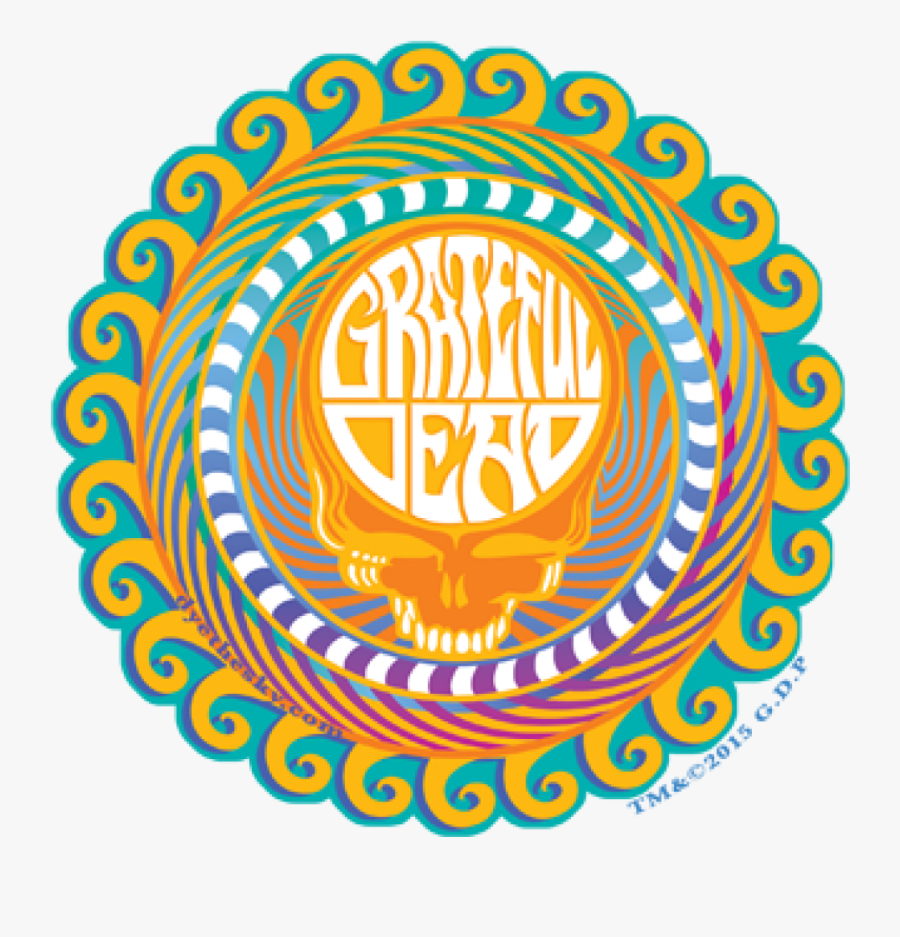 Sticker Grateful Dead, Transparent Clipart