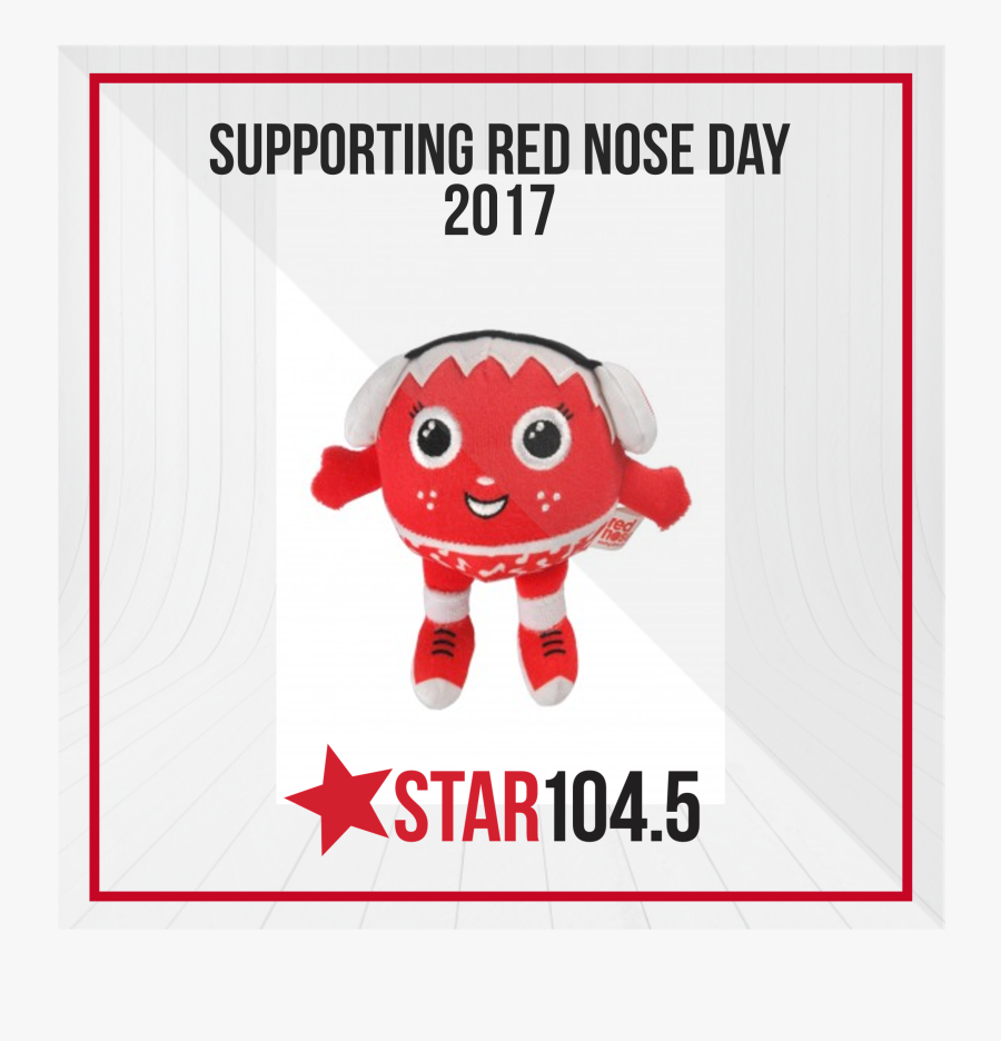 Transparent Red Nose Day Png - Cartoon, Transparent Clipart