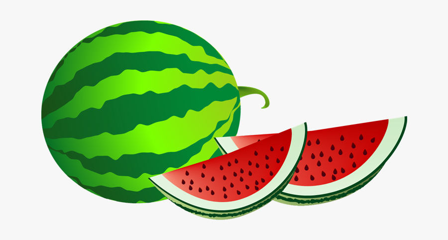 Clipart Image Of Watermelon, Transparent Clipart