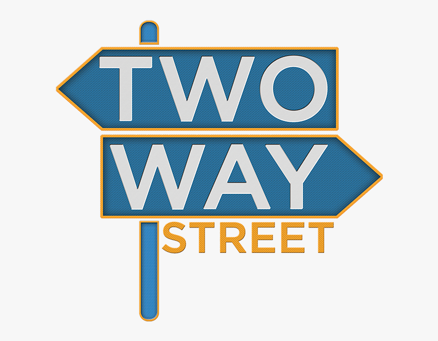 Two Way Street, Transparent Clipart