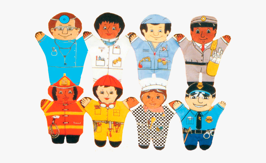 Image Of Community Helpers - Community Helpers Hand In Hand, Transparent Clipart