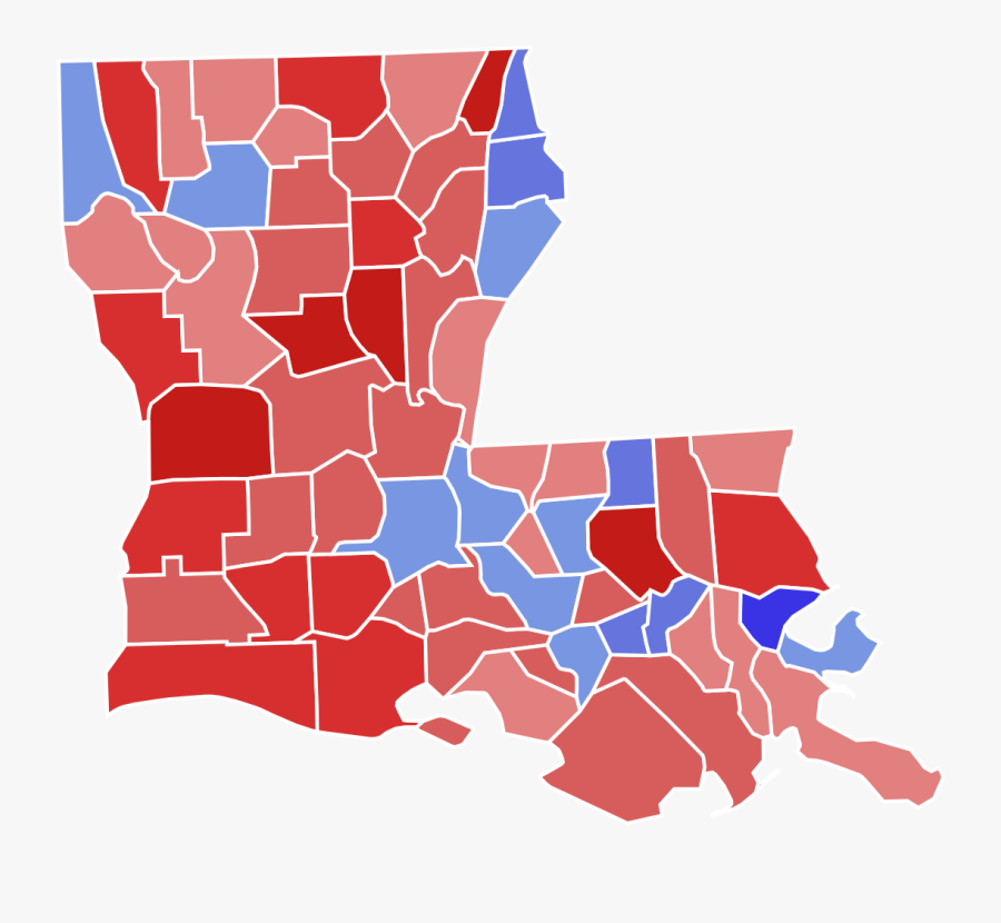 Louisiana Senate Runoff Election Results By County, - Louisiana 2016 ...