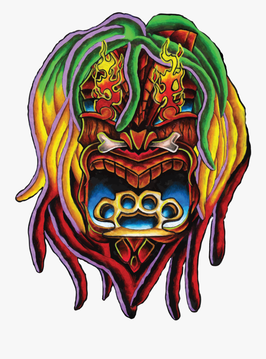 Tiki Head Png - Illustration, Transparent Clipart