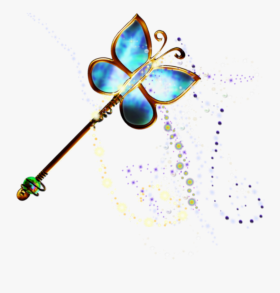 Fairy Magic Wand Png, Transparent Clipart