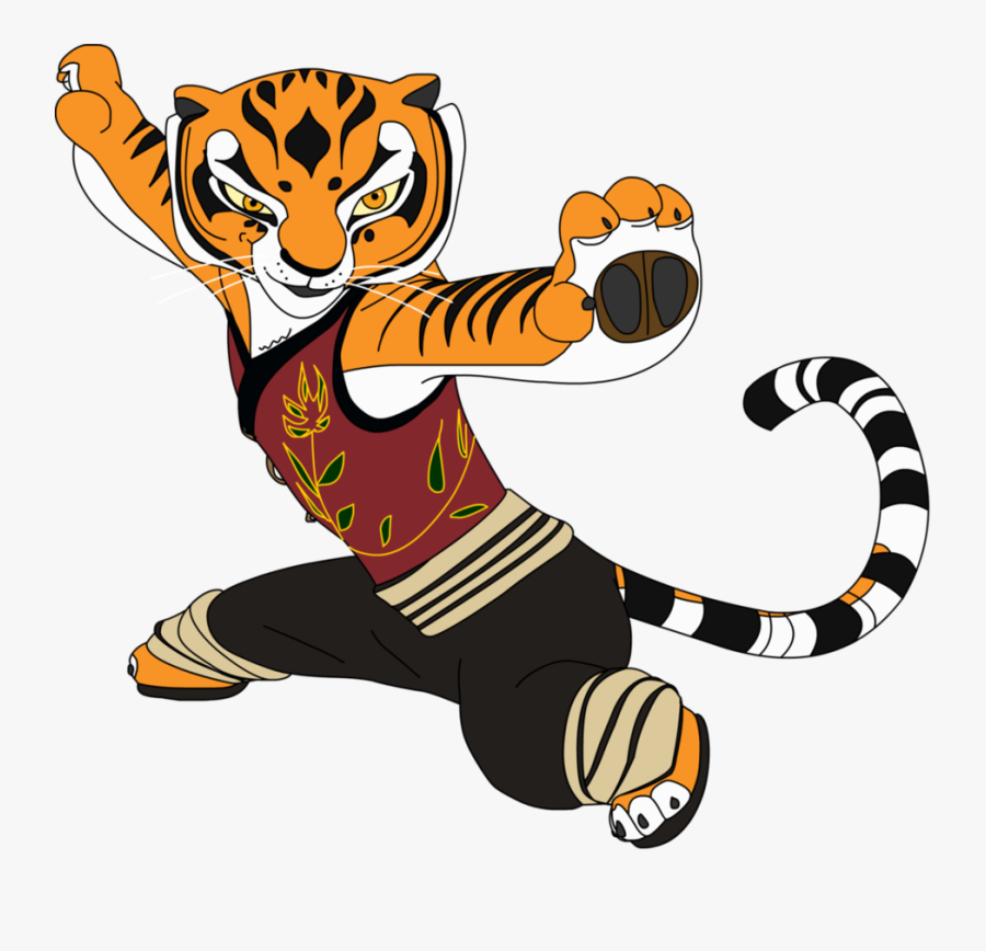 Tigress - Tigress Kung Fu Panda Png, Transparent Clipart