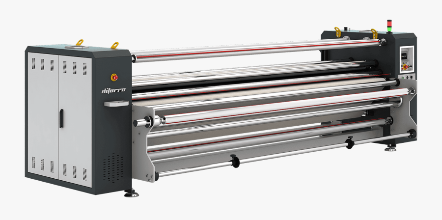 Roll To Roll Transfer Printing Machine - Machine, Transparent Clipart