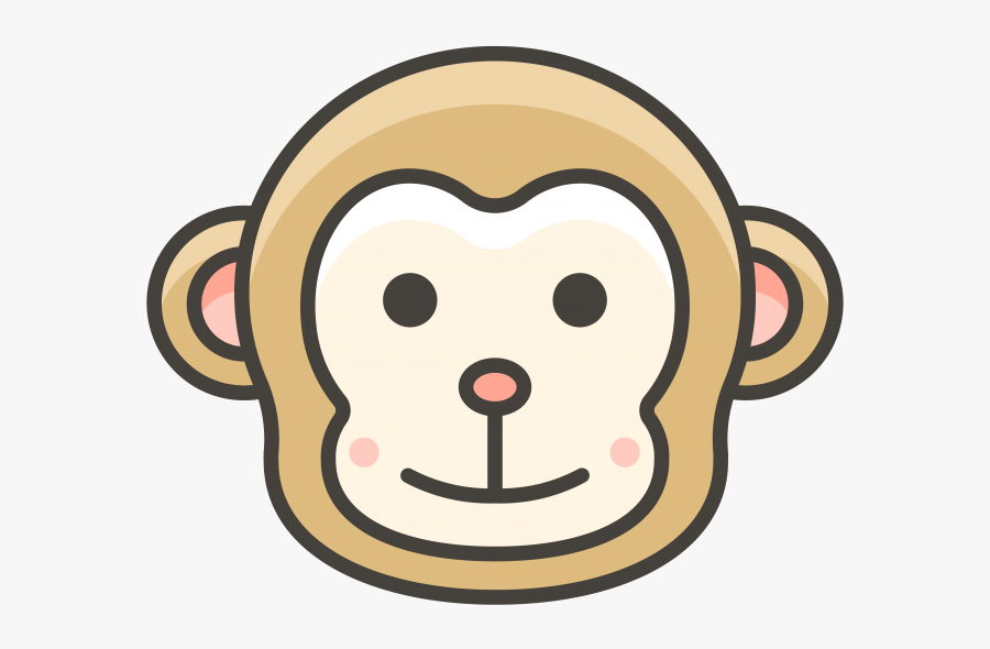 Monkey Face Emoji - Planetas Universo Dibujo, Transparent Clipart