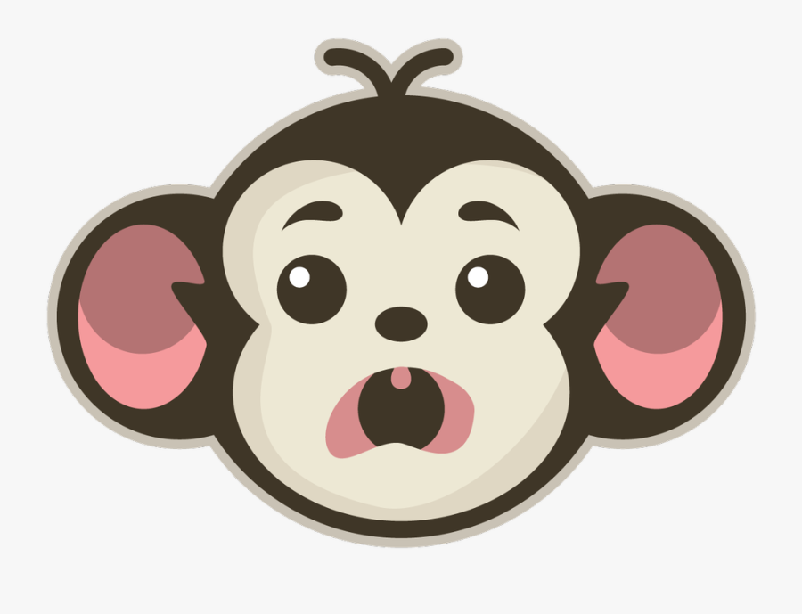 Monkey Adobe Illustrator, Transparent Clipart