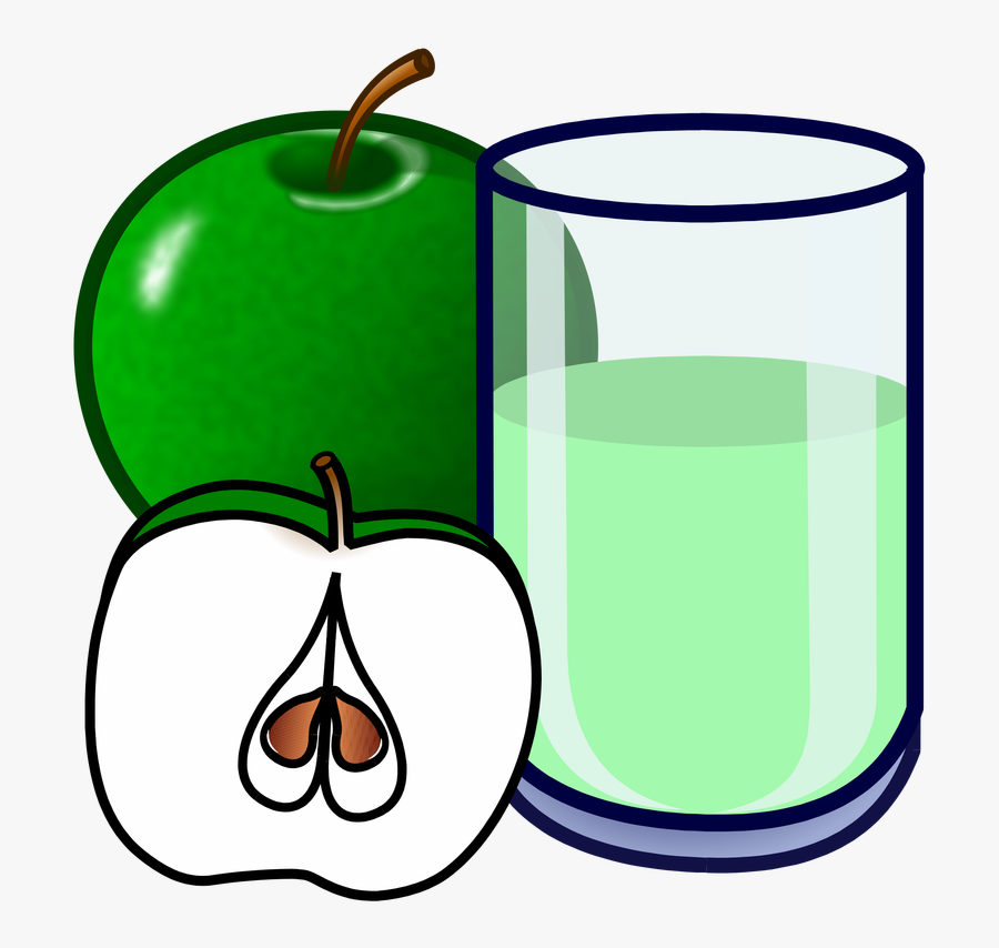 Picture - Apple Juice, Transparent Clipart