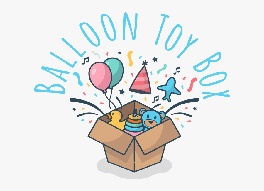 Balloon Toy Box, Transparent Clipart