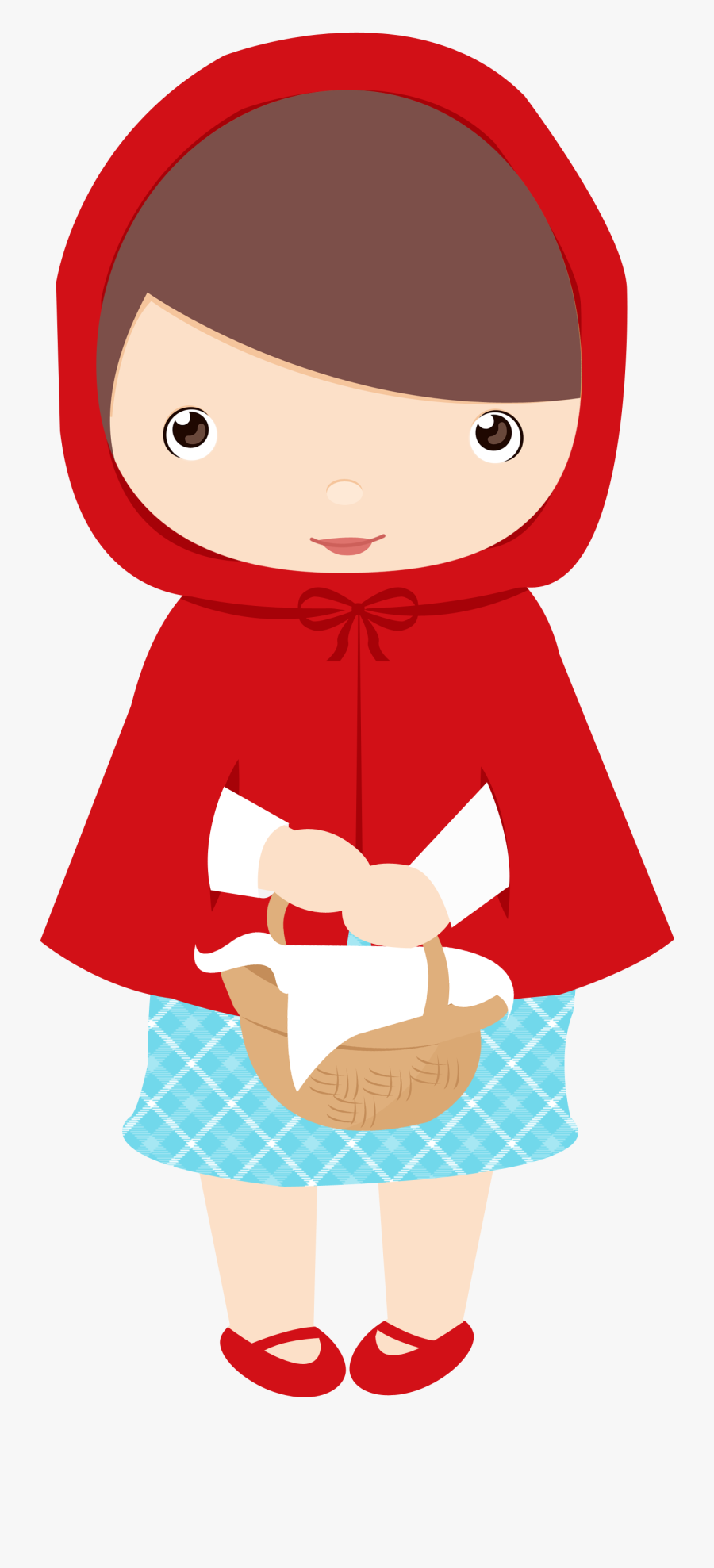 Clipart House Red Riding Hood - Clipart Little Red Riding Hood, Transparent Clipart