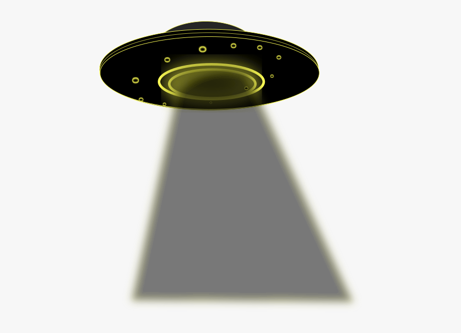 Ufo With Beam Transparent, Transparent Clipart