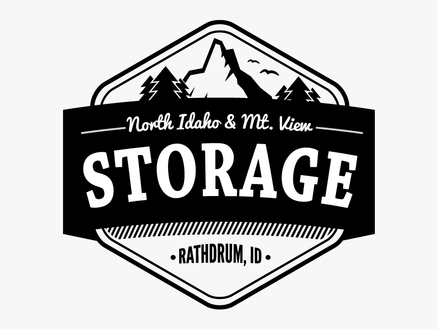 North Idaho Storage - Sign, Transparent Clipart