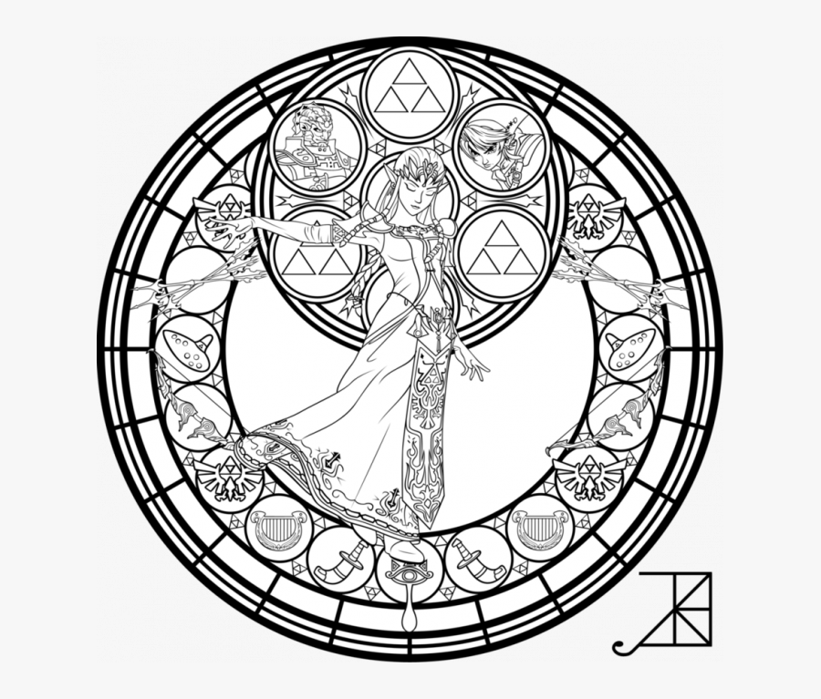 Legend Of Zelda Coloring Pages , Free Transparent Clipart - ClipartKey