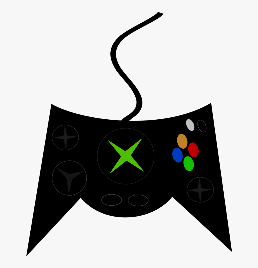 Xbox Controller Public Domain Clip Art Image Xbox-controller - Video Game Controller Clip Art, Transparent Clipart