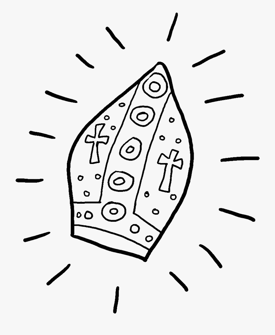 Pope Drawing, Transparent Clipart