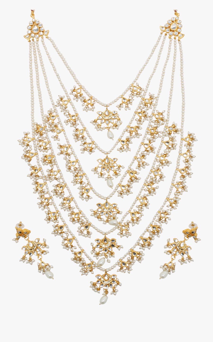 Download Hd Ranihaarset V - Necklace, Transparent Clipart