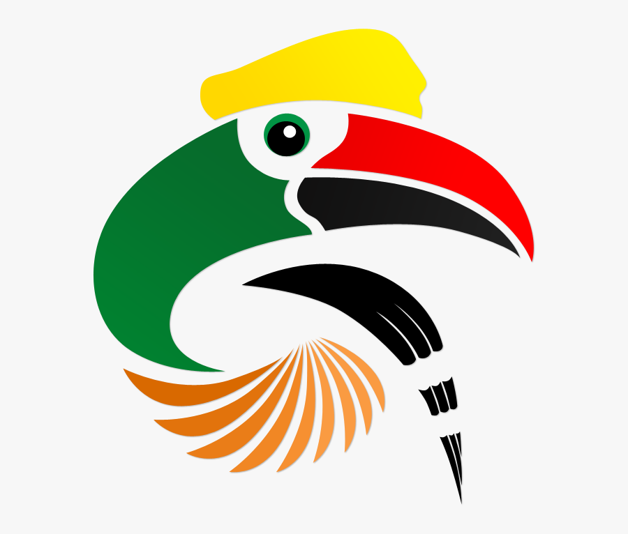 Head Vector Hornbill - Chin Taung Tan Express Logo, Transparent Clipart