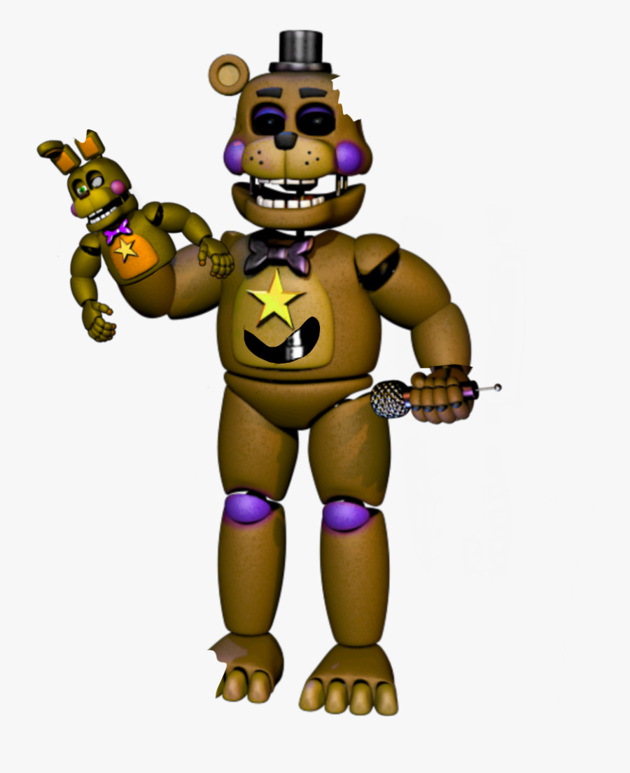 Current State In The Cold War - Five Nights At Freddy's Rockstar Freddy, Transparent Clipart