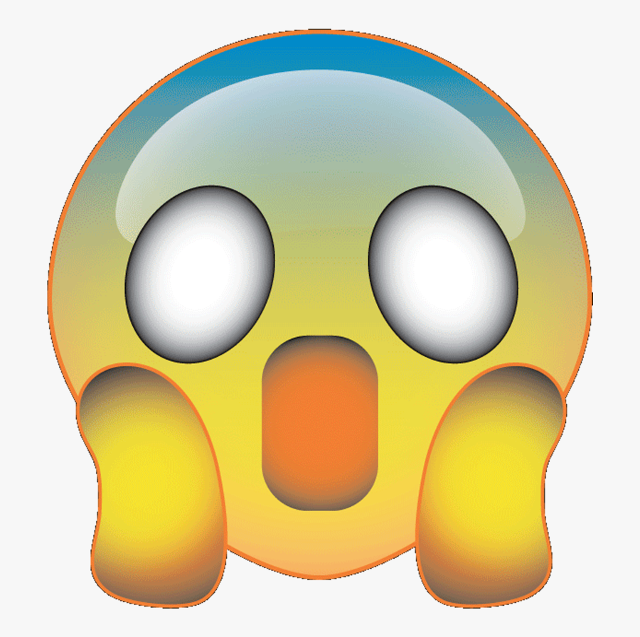 Transparent Shock Emoji Png - Circle, Transparent Clipart