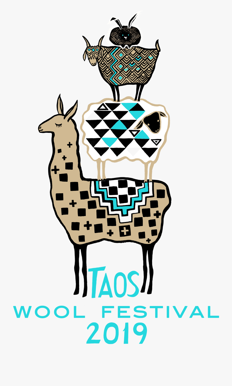 2018 Taos Wool Festival T-shirt Artwork Winner - Cartoon, Transparent Clipart