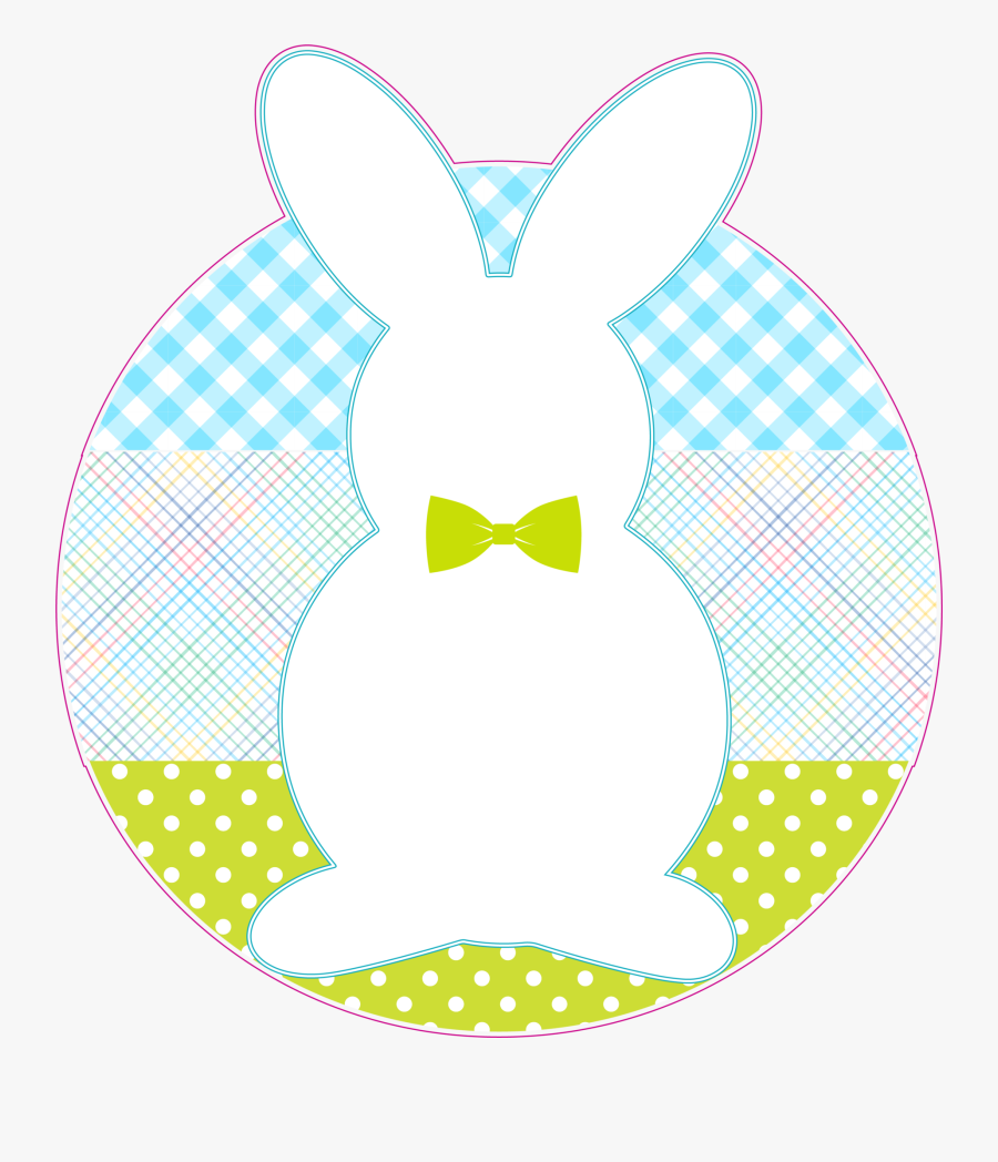 Custom Easter Printed Transfers- - Plato Cuadros Blanco Y Negro, Transparent Clipart