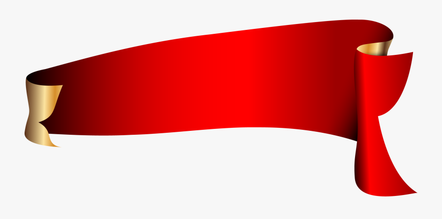 Red Ribbon Red Ribbon - Vectors Ribbon Png Hd, Transparent Clipart