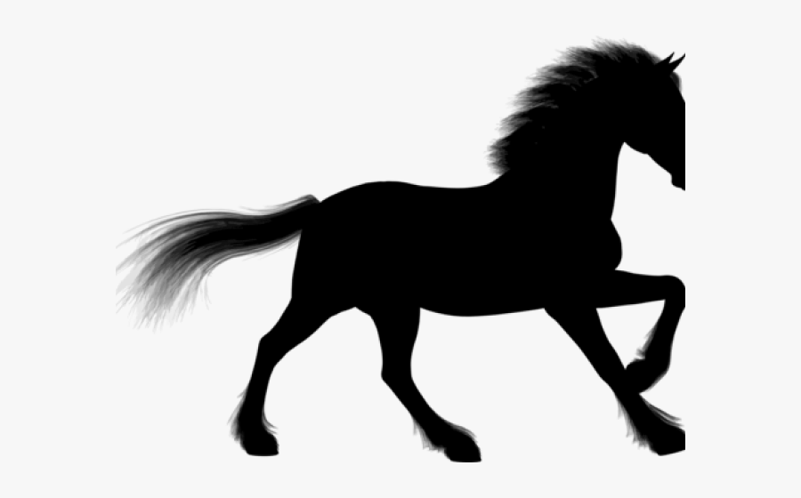 Clydesdale Clipart - Animals Silhouette Horse, Transparent Clipart
