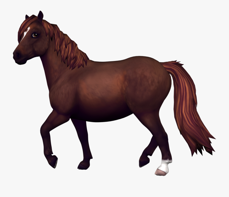 Star Stable Horse Rearing, Transparent Clipart