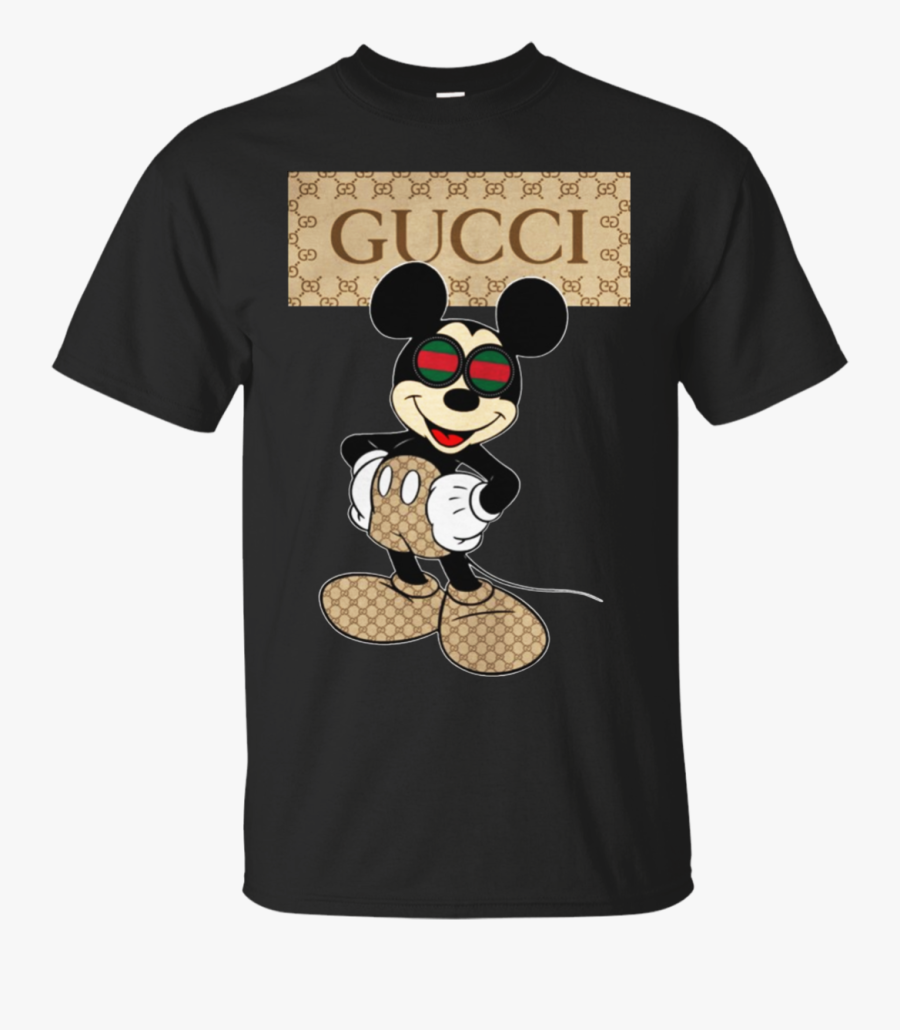 Gucci T Shirt Mickey Mouse , Free Transparent Clipart - ClipartKey