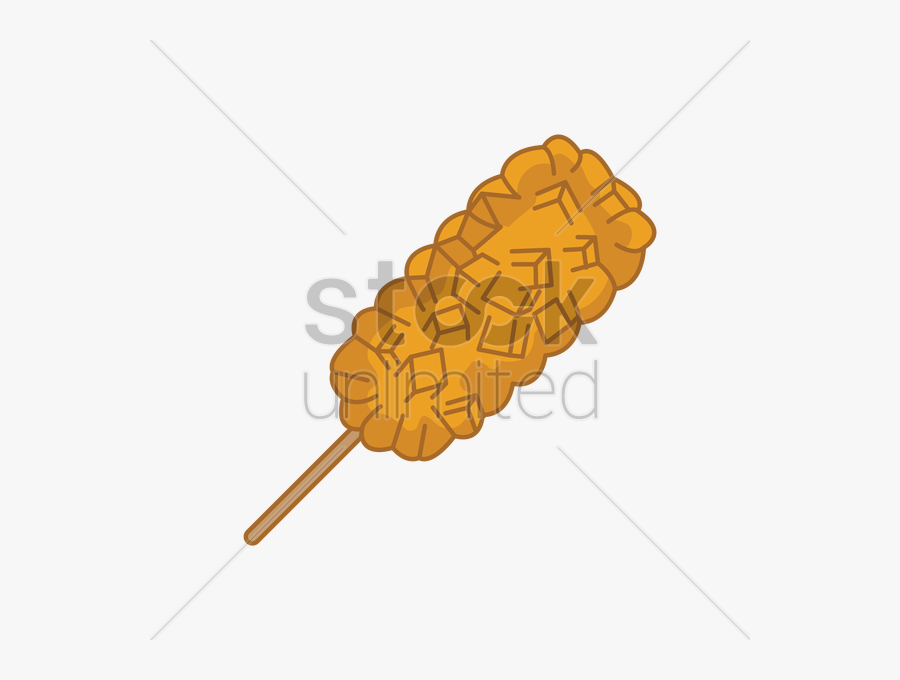 Corn Dog Png - French Fries Corn Dog Vector, Transparent Clipart