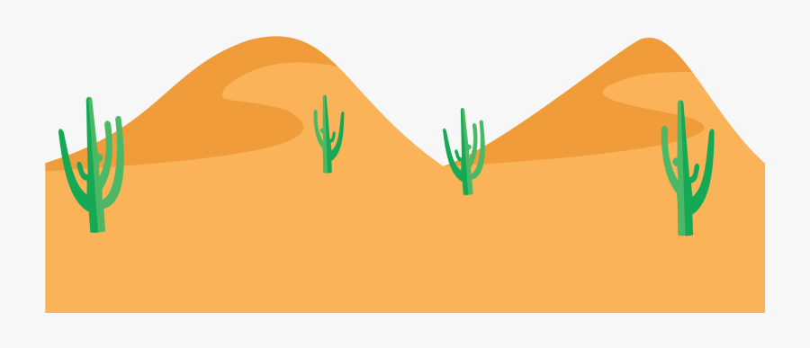 This Package Consists A Beautiful Desert Background - Illustration, Transparent Clipart