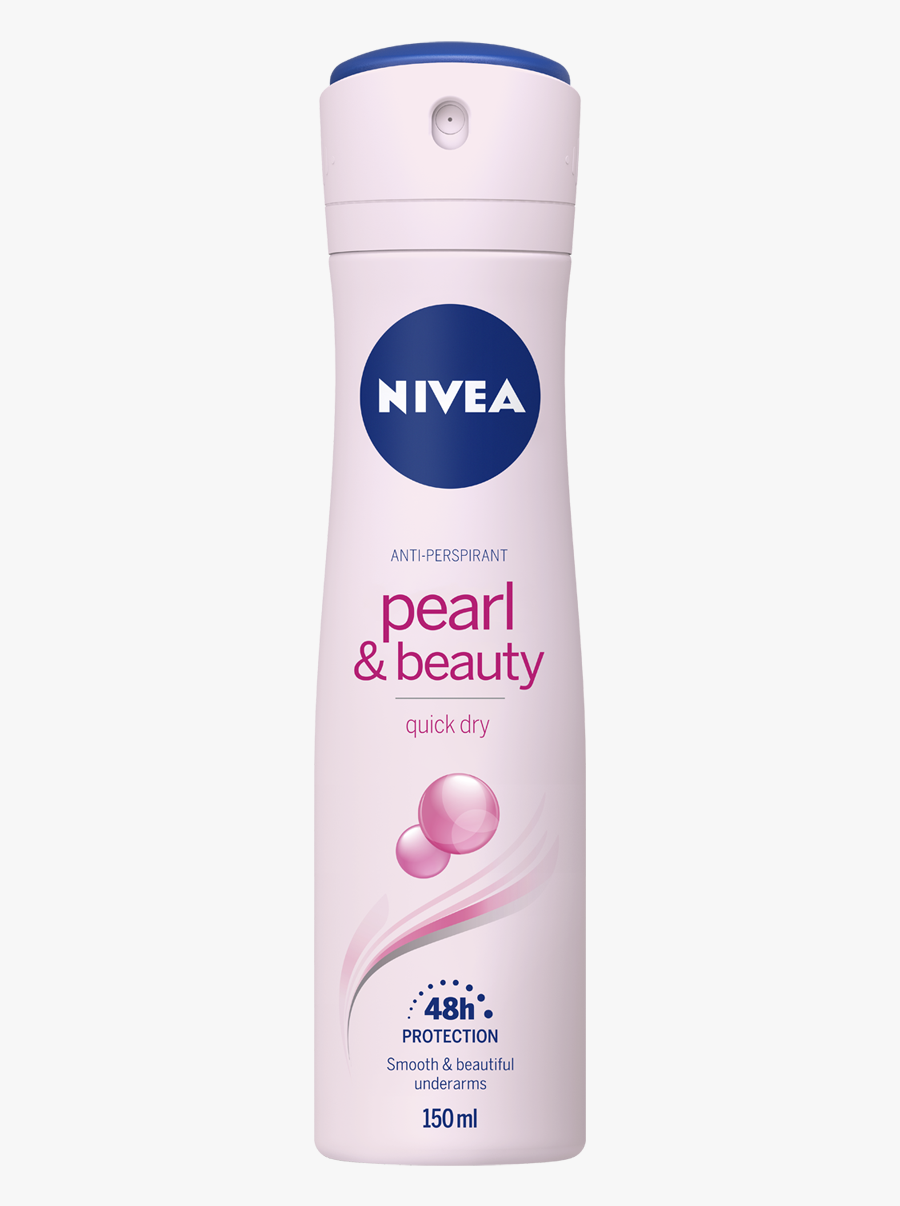 Nivea Deodorant Spray Pearl & Beauty, Transparent Clipart