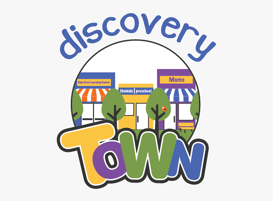 Logo Discovery Town Updated - Graphic Design, Transparent Clipart