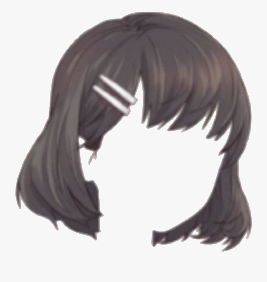 Hair Bangs Png - Hair With Bangs No Background, Transparent Clipart