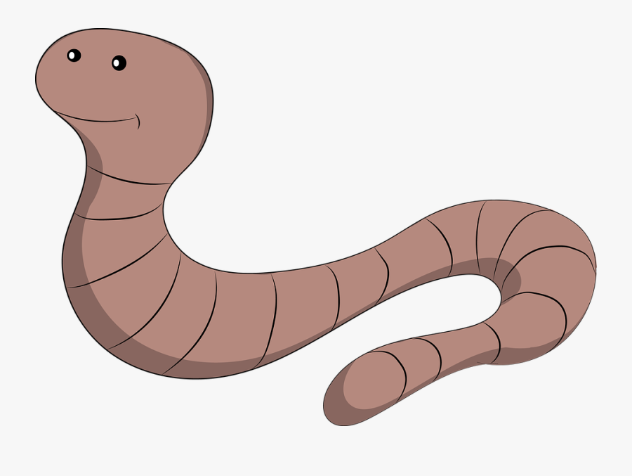 Hd Earth Earthworm Maggot - Earth Worm, Transparent Clipart