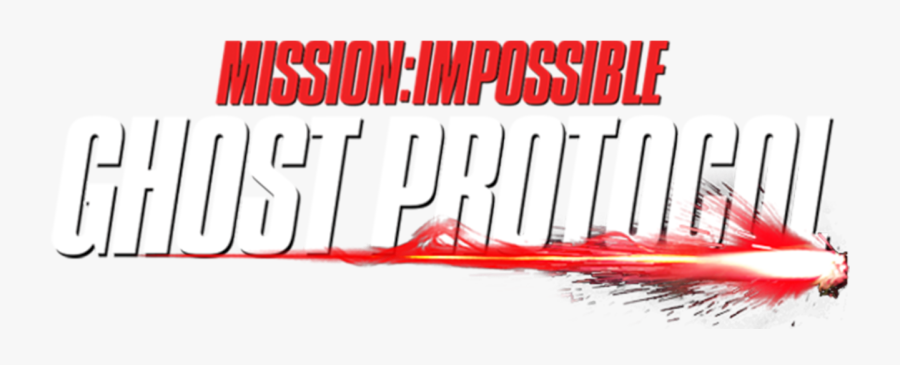 Mission - Impossible - Ghost Protocol - Mission - Impossible - Mission Impossible Ghost Protocol Logo, Transparent Clipart