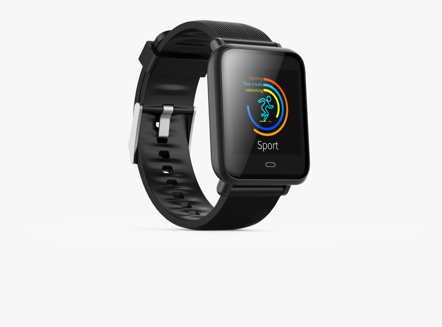 Q9 Smart Watch Blood Pressure Heart Rate Monitor Ip67 - Q9 Smartwatch Ip67, Transparent Clipart